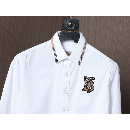 Replica Burberry Shirts Long Sleeved For Men #999548 $40.00 USD for Wholesale