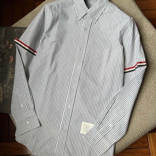 Thom Browne TB Shirts Long Sleeved For Men #999563 $52.00 USD, Wholesale Replica Thom Browne TB Shirts