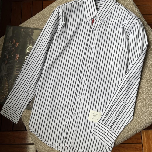 Thom Browne TB Shirts Long Sleeved For Men #999564 $52.00 USD, Wholesale Replica Thom Browne TB Shirts