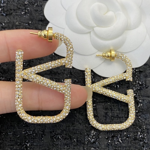 Replica Valentino Earrings For Women #999573 $48.00 USD for Wholesale