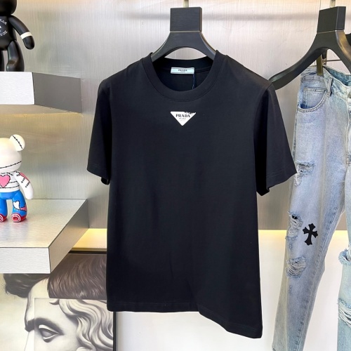 Prada T-Shirts Short Sleeved For Men #999646 $42.00 USD, Wholesale Replica Prada T-Shirts
