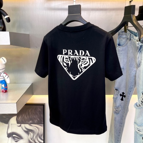 Replica Prada T-Shirts Short Sleeved For Men #999646 $42.00 USD for Wholesale
