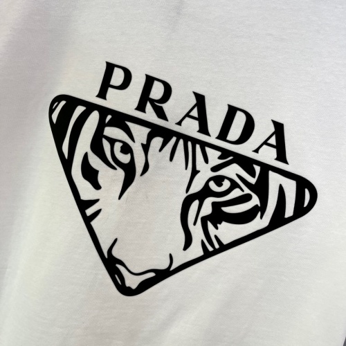 Replica Prada T-Shirts Short Sleeved For Men #999647 $42.00 USD for Wholesale
