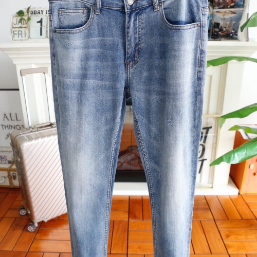 Replica Prada Jeans For Men #999668 $60.00 USD for Wholesale