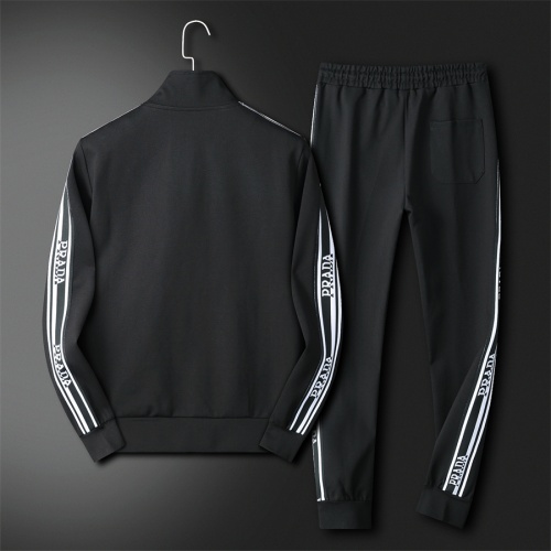 Replica Prada Tracksuits Long Sleeved For Men #999763 $92.00 USD for Wholesale