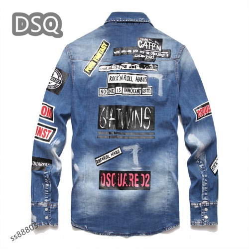 Replica Dsquared Jackets Long Sleeved For Men #999821 $60.00 USD for Wholesale