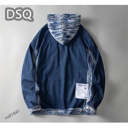 Replica Dsquared Jackets Long Sleeved For Men #999860 $60.00 USD for Wholesale