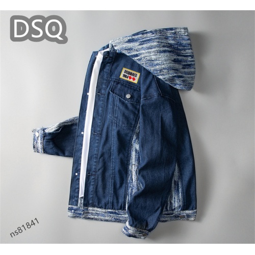 Replica Dsquared Jackets Long Sleeved For Men #999860 $60.00 USD for Wholesale