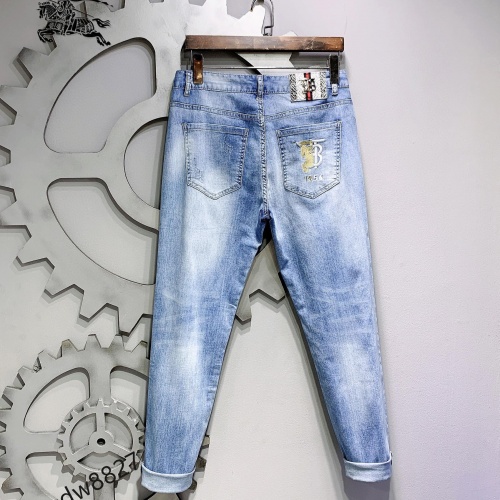 Replica Burberry Jeans For Men #999862 $48.00 USD for Wholesale