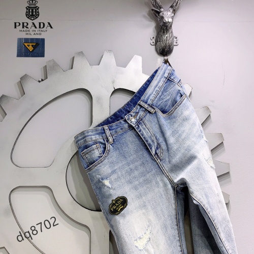 Replica Prada Jeans For Men #999866 $48.00 USD for Wholesale