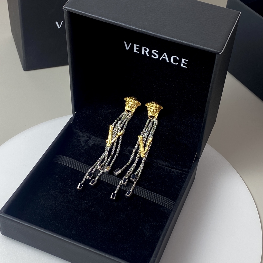 Versace Earrings For Women 1003931 38.00 USD, Wholesale Replica