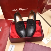 $98.00 USD Salvatore Ferragamo Leather Shoes For Men #996738