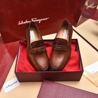 $98.00 USD Salvatore Ferragamo Leather Shoes For Men #996739
