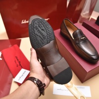$98.00 USD Salvatore Ferragamo Leather Shoes For Men #996740
