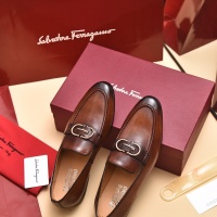$98.00 USD Salvatore Ferragamo Leather Shoes For Men #996747