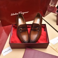 $98.00 USD Salvatore Ferragamo Leather Shoes For Men #996747
