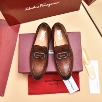 $98.00 USD Salvatore Ferragamo Leather Shoes For Men #996758