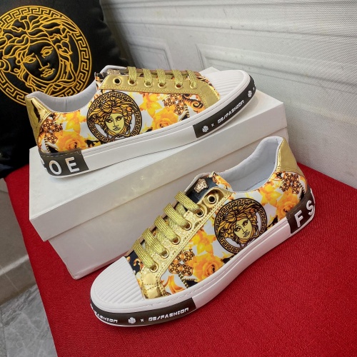 Replica Versace Casual Shoes For Men #1006473 $72.00 USD for Wholesale
