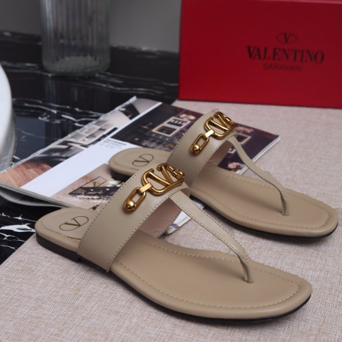 Replica Valentino Slippers For Women #1006501 $64.00 USD for Wholesale