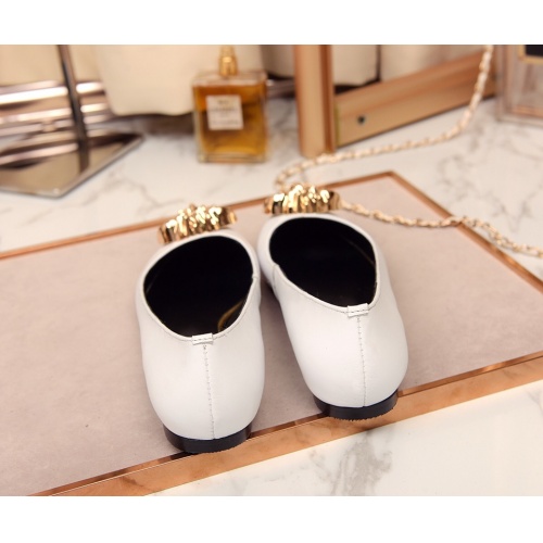 Replica Versace Flat Shoes For Women #1006511 $72.00 USD for Wholesale