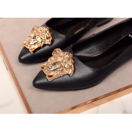 Replica Versace Flat Shoes For Women #1006512 $72.00 USD for Wholesale