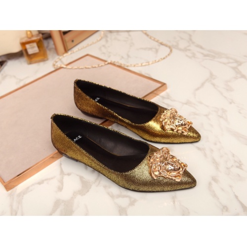 $72.00 USD Versace Flat Shoes For Women #1006513