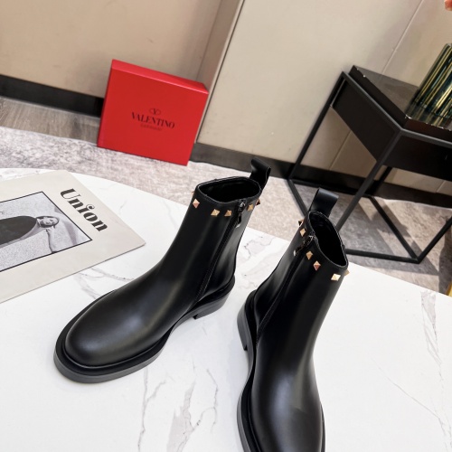 Replica Valentino Boots For Women #1006555 $105.00 USD for Wholesale