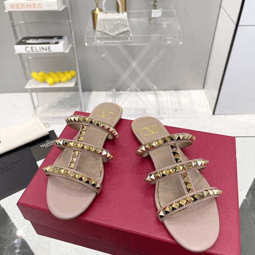 Replica Valentino Slippers For Women #1006562 $102.00 USD for Wholesale