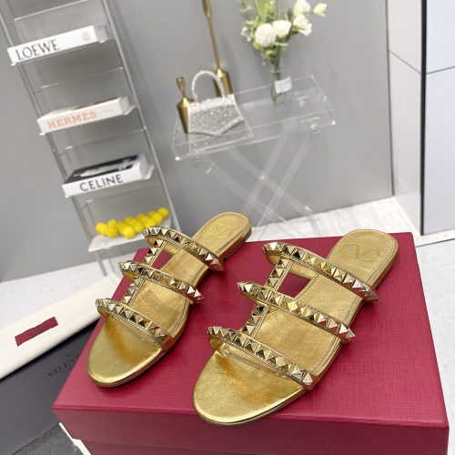 Replica Valentino Slippers For Women #1006563 $102.00 USD for Wholesale