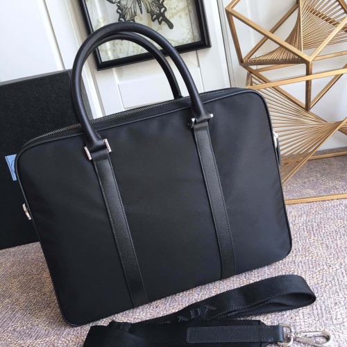 Replica Prada AAA Man Handbags #1006584 $128.00 USD for Wholesale