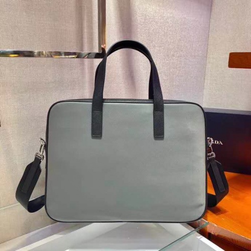 Replica Prada AAA Man Handbags #1006586 $132.00 USD for Wholesale