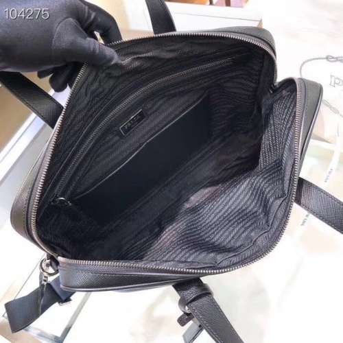 Replica Prada AAA Man Handbags #1006589 $132.00 USD for Wholesale