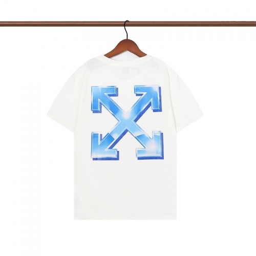 Off-White T-Shirts Short Sleeved For Unisex #1006771 $32.00 USD, Wholesale Replica Off-White T-Shirts