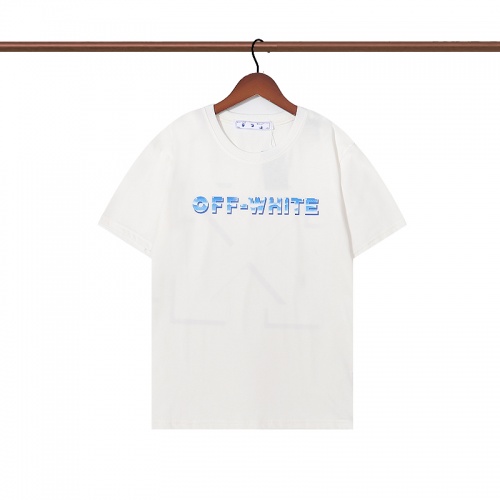 Replica Off-White T-Shirts Short Sleeved For Unisex #1006771 $32.00 USD for Wholesale