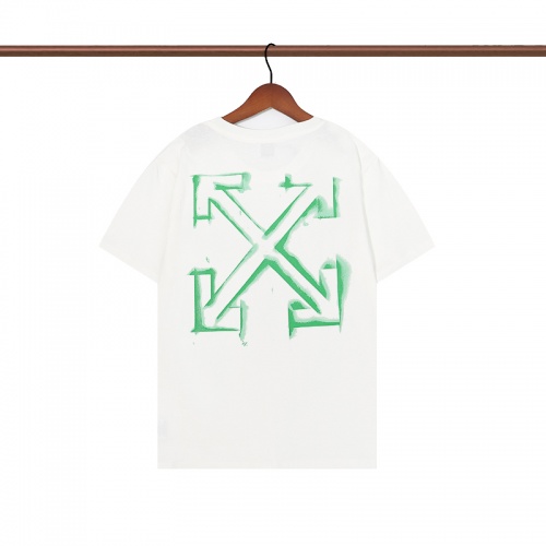 Off-White T-Shirts Short Sleeved For Unisex #1006773 $32.00 USD, Wholesale Replica Off-White T-Shirts