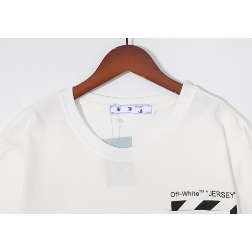 Replica Off-White T-Shirts Short Sleeved For Unisex #1006775 $29.00 USD for Wholesale