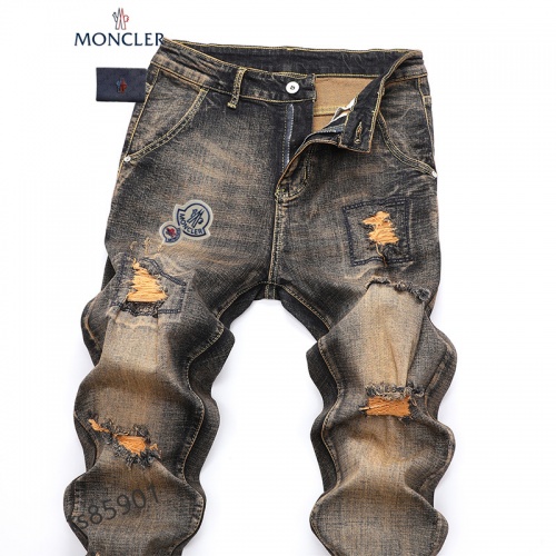 Replica Moncler Jeans For Men #1006982 $48.00 USD for Wholesale