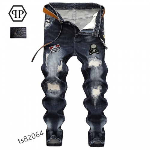 Philipp Plein PP Jeans For Men #1006992 $48.00 USD, Wholesale Replica Philipp Plein PP Jeans