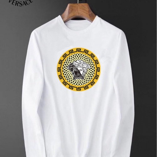 Versace T-Shirts Long Sleeved For Men #1006999 $34.00 USD, Wholesale Replica Versace T-Shirts