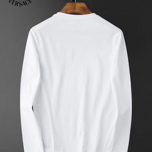 Replica Versace T-Shirts Long Sleeved For Men #1006999 $34.00 USD for Wholesale