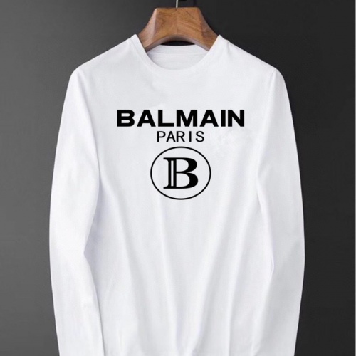Balmain T-Shirts Long Sleeved For Men #1007003