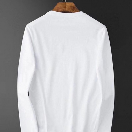 Replica Prada T-Shirts Long Sleeved For Men #1007009 $34.00 USD for Wholesale