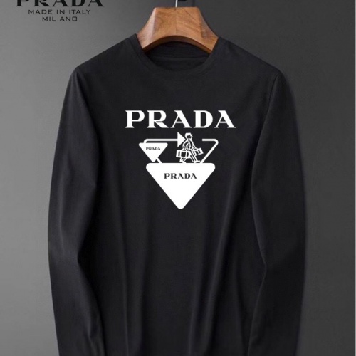 Prada T-Shirts Long Sleeved For Men #1007010