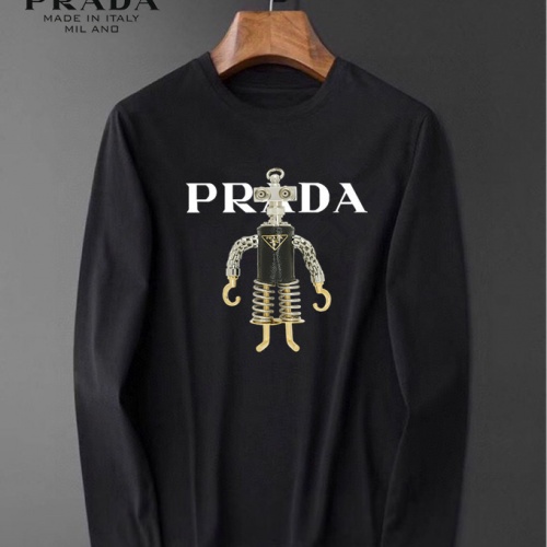 Prada T-Shirts Long Sleeved For Men #1007032