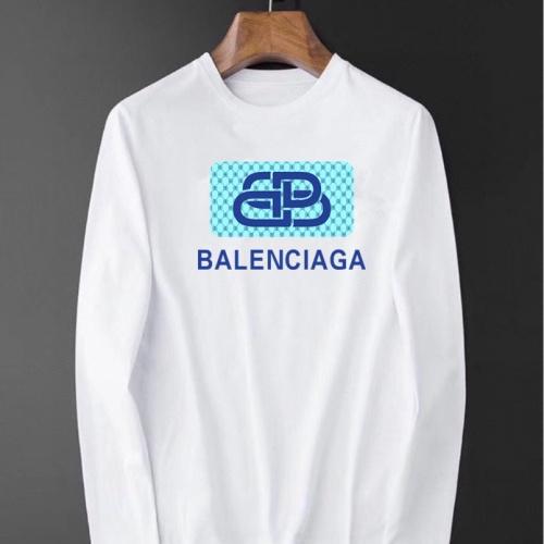 Balenciaga T-Shirts Long Sleeved For Men #1007066 $34.00 USD, Wholesale Replica Balenciaga T-Shirts