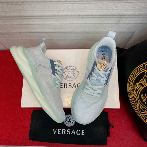 Versace Casual Shoes For Men #1007308 $72.00 USD, Wholesale Replica Versace Casual Shoes