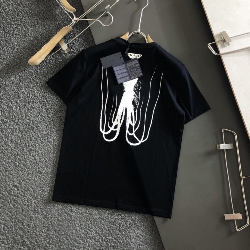 Replica Prada T-Shirts Short Sleeved For Men #1007344 $56.00 USD for Wholesale