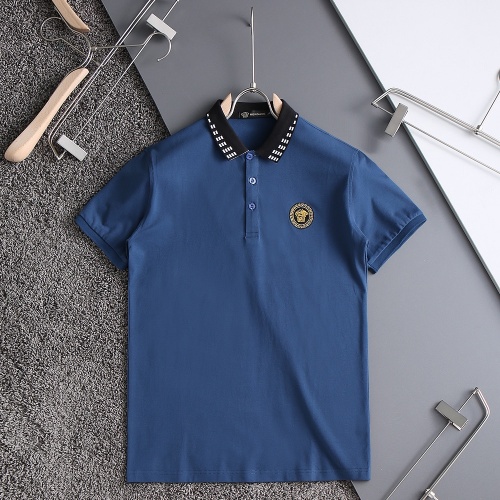 Versace T-Shirts Short Sleeved For Men #1007350 $52.00 USD, Wholesale Replica Versace T-Shirts