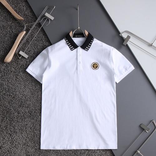 Versace T-Shirts Short Sleeved For Men #1007351 $52.00 USD, Wholesale Replica Versace T-Shirts