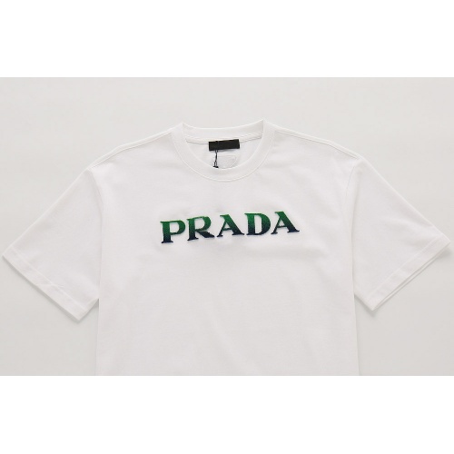 Replica Prada T-Shirts Short Sleeved For Unisex #1007432 $42.00 USD for Wholesale